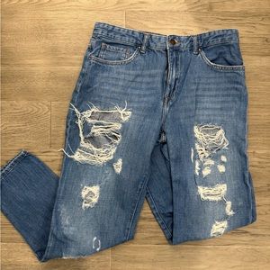 Distressed Jeans